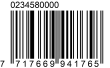EAN13 -58550