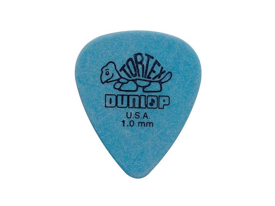 Dunlop 418-R-100 Set plettri 1,00mm, blu, cfz 72