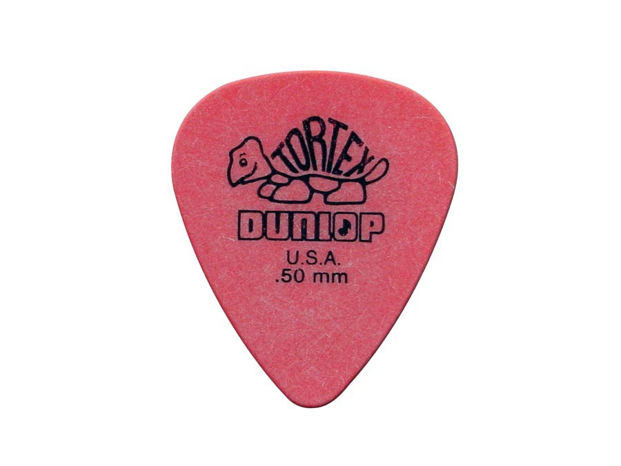 Dunlop 418-P-50 Set plettri 0,50mm, rosso, cfz 12