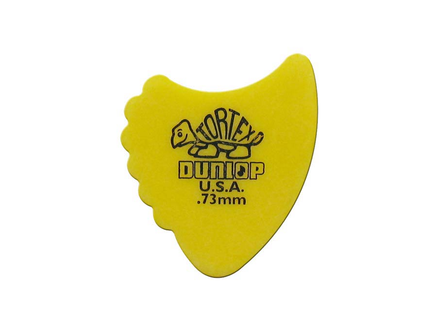Dunlop 414-R-73 Set plettri 0,73mm, giallo, cfz 72