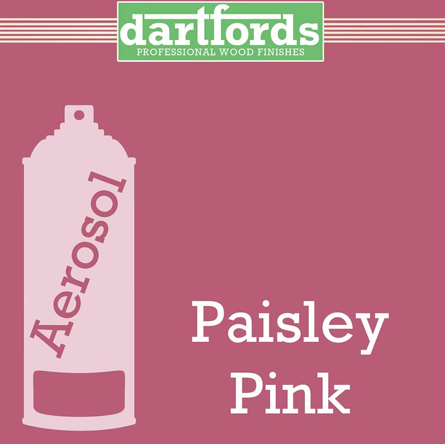 dartfords RF0859 Vernice spray, colore Paisley Pink, 400ml