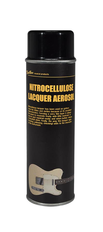 Boston NC-515-NT nitrocellulose lacquer aerosol 500ml, clear coat satin finish (final layer)