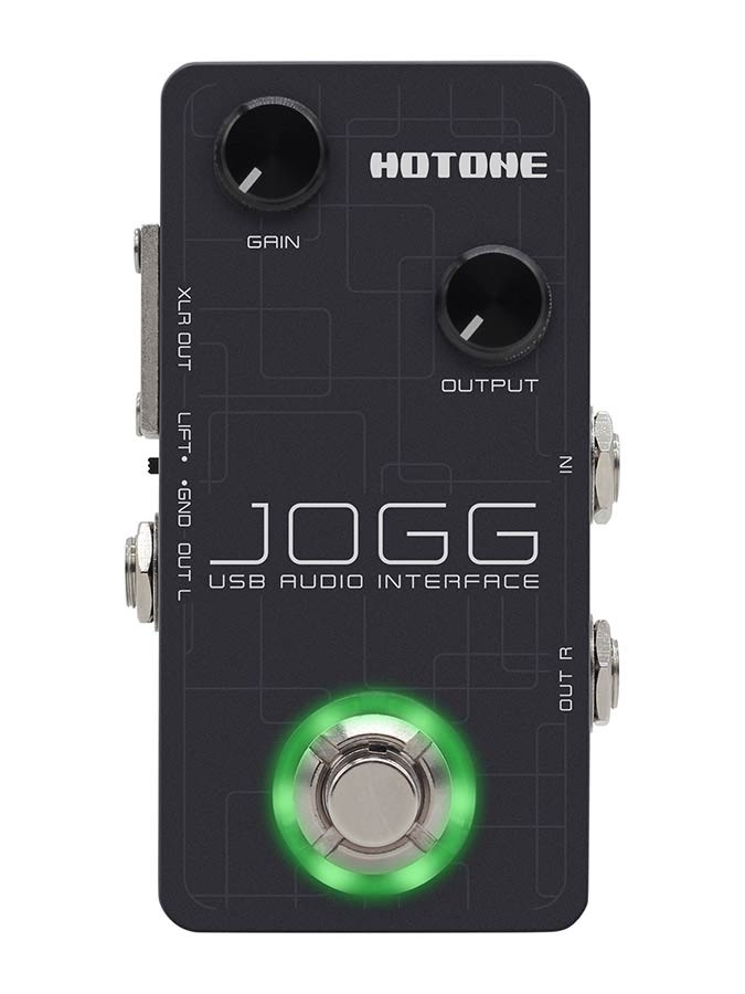 HoTone UA-10 Jogg scheda audio usb a pedale, VStomp Amp Software incluso