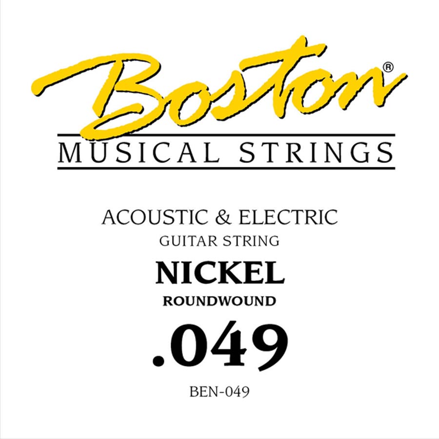 Boston BEN-049 .049 Corda singola per chitarra elettrica / acustica