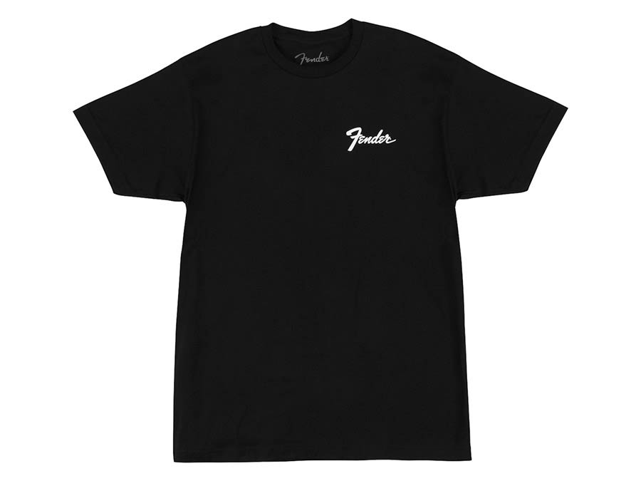Fender 9192502406 transition logo t-shirt, black, M